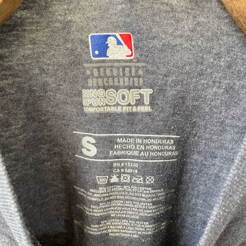 MLB Detroit Tigers Blue Heather Tshirt S - Picture 5 of 5